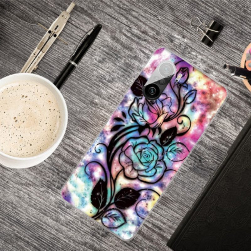 Cover Xiaomi Mi 11i 5G Fiore Grafico