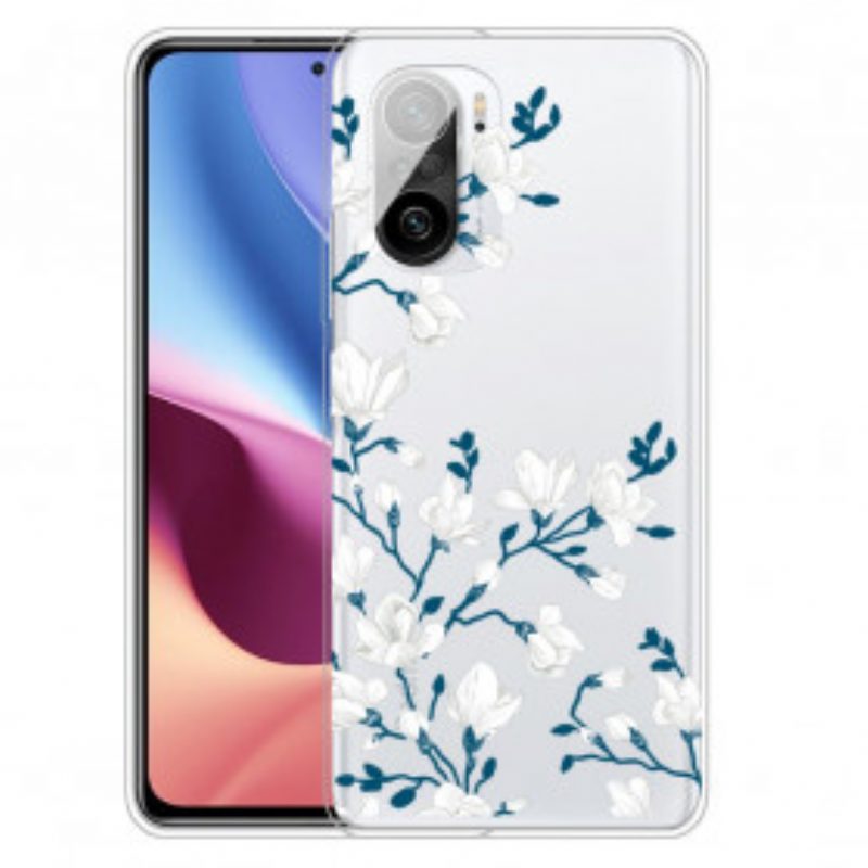 Cover Xiaomi Mi 11i 5G Fiori Bianchi