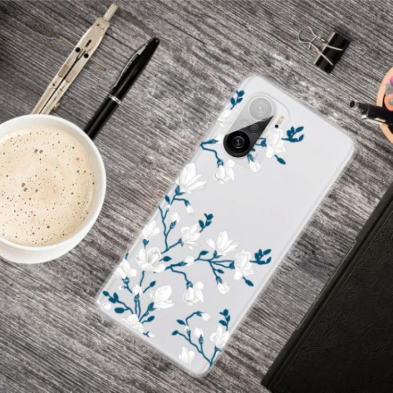 Cover Xiaomi Mi 11i 5G Fiori Bianchi