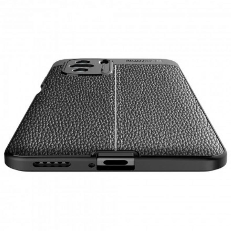 Cover Xiaomi Mi 11i 5G Linea Litchi Double Effetto Pelle