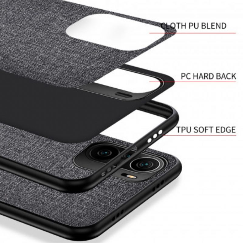 Cover Xiaomi Mi 11i 5G Struttura Del Tessuto