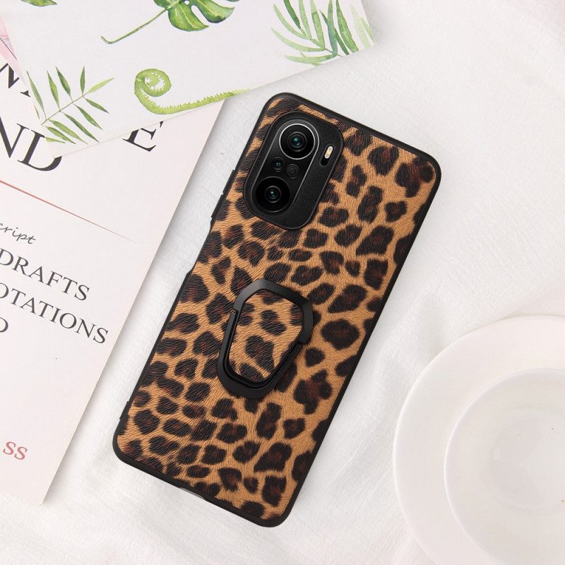 Cover Xiaomi Mi 11i 5G Supporto Ad Anello Leopardato Supporto Ad Anello Leopardato