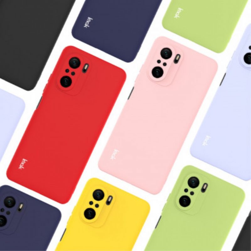 Cover Xiaomi Mi 11i 5G Tappetino In Silicone Serie Uc-2 Imak