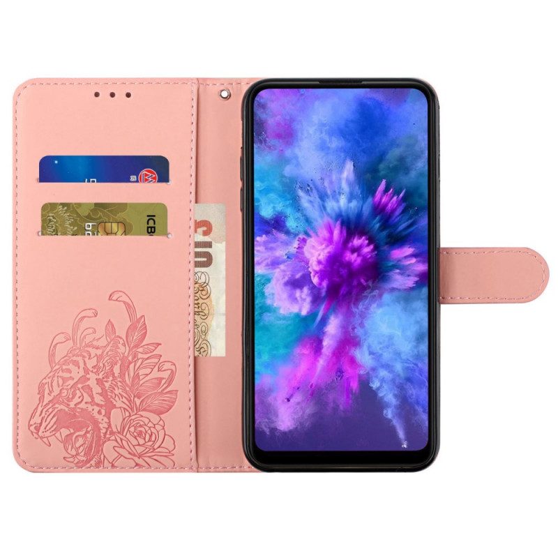 Folio Cover Xiaomi Mi 11i 5G Barocco Strappy Tiger