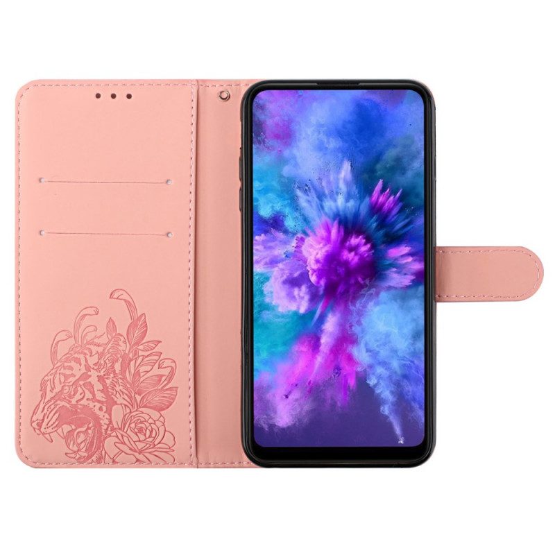 Folio Cover Xiaomi Mi 11i 5G Barocco Strappy Tiger