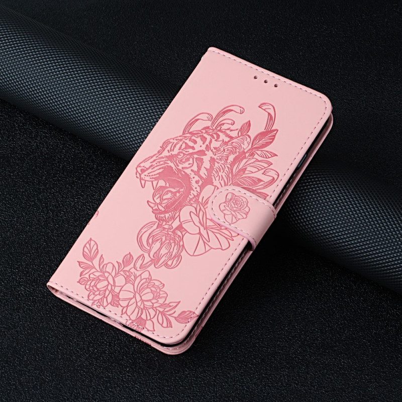 Folio Cover Xiaomi Mi 11i 5G Barocco Strappy Tiger