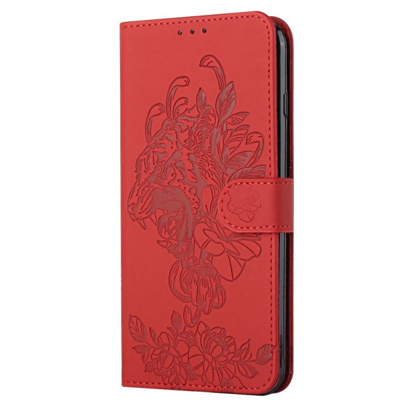 Folio Cover Xiaomi Mi 11i 5G Barocco Strappy Tiger