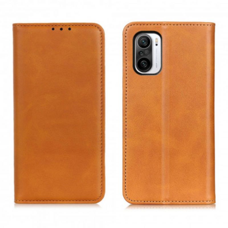 Folio Cover Xiaomi Mi 11i 5G Custodia in pelle Pelle Crosta Eleganza