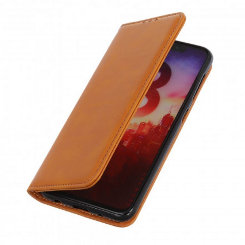 Folio Cover Xiaomi Mi 11i 5G Custodia in pelle Pelle Crosta Eleganza