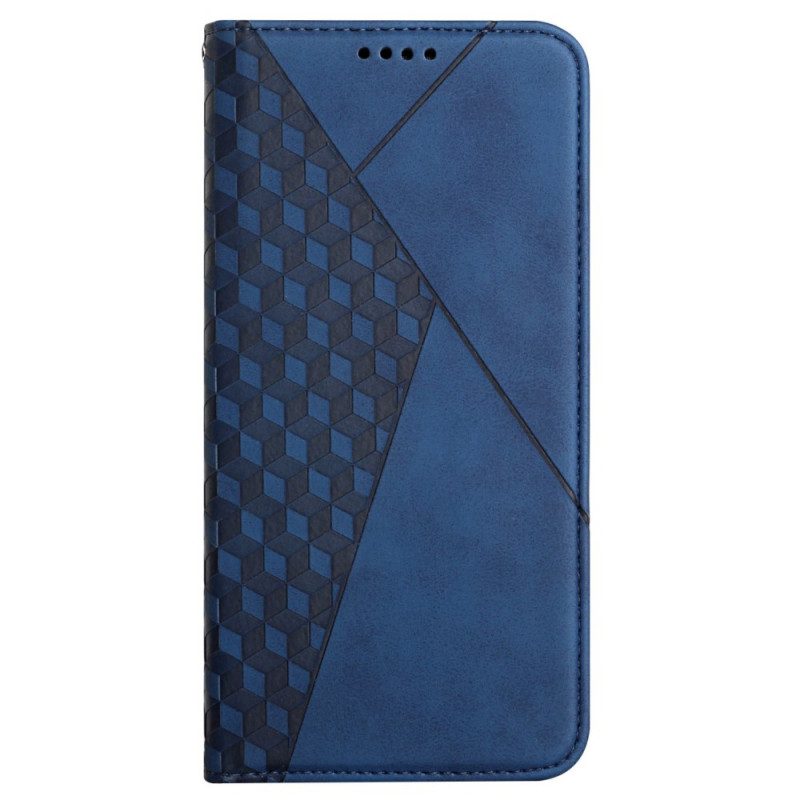 Folio Cover Xiaomi Mi 11i 5G Custodia in pelle Geo Effetto Pelle