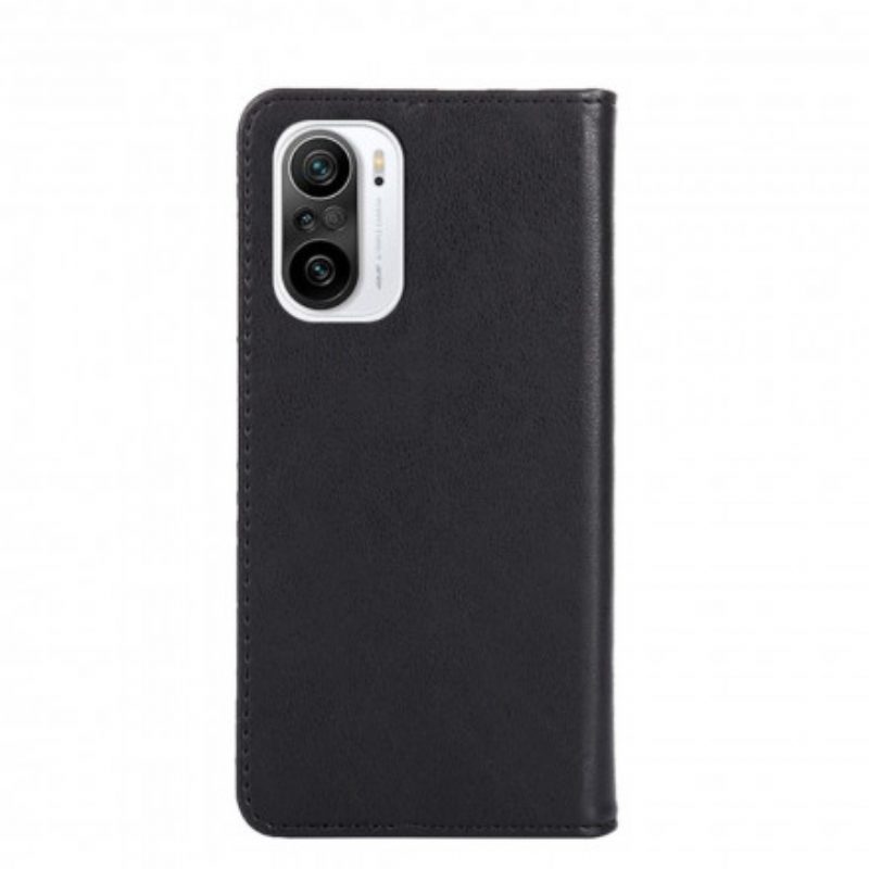 Folio Cover Xiaomi Mi 11i 5G Custodia in pelle Rivetto In Pelle Stile