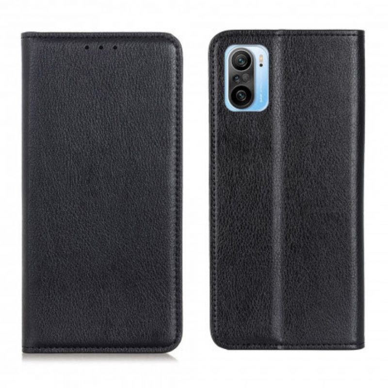 Folio Cover Xiaomi Mi 11i 5G Custodia in pelle Pelle Split Litchi Premium