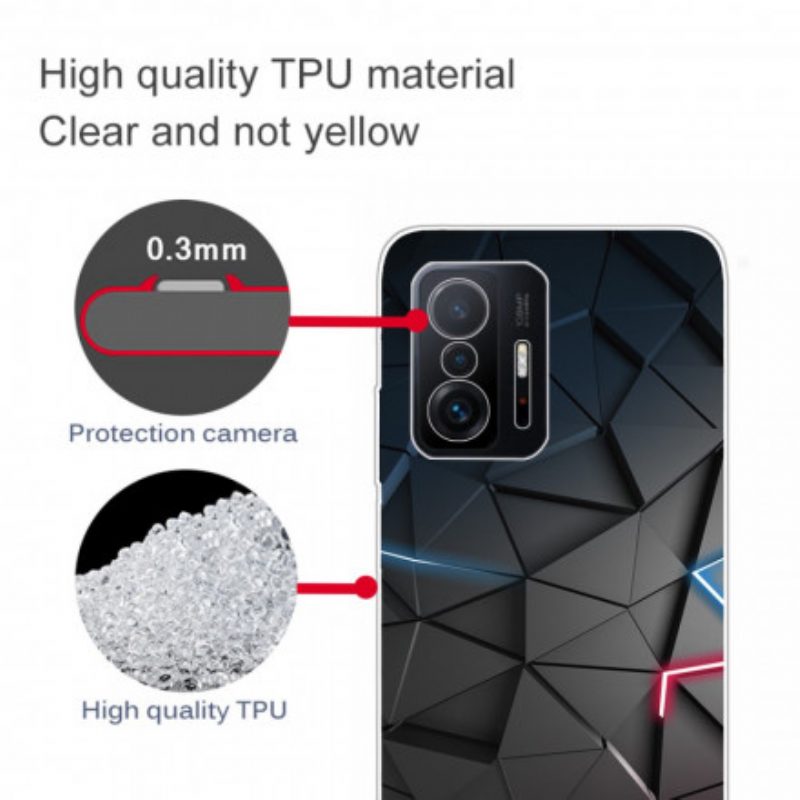 Cover Xiaomi 11T / 11T Pro Geometria Flessibile