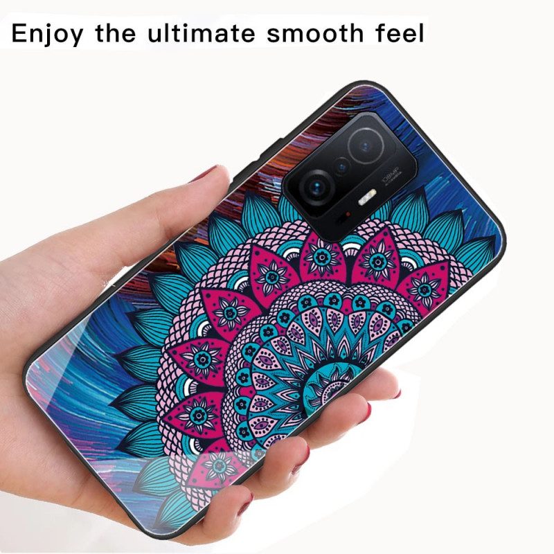 Cover Xiaomi 11T / 11T Pro Mandala In Vetro Temperato