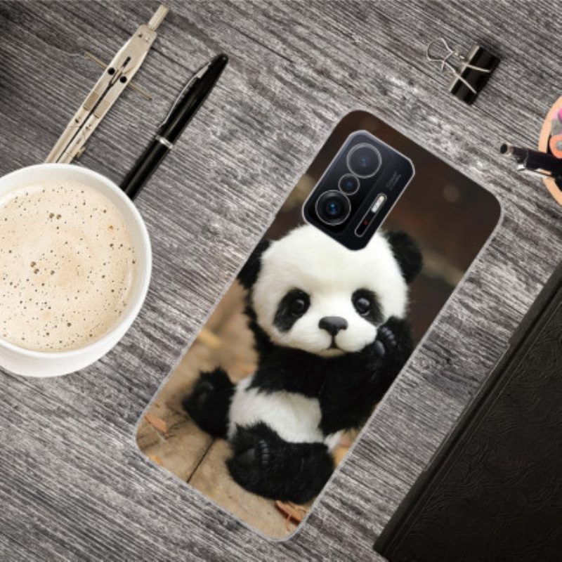 Cover Xiaomi 11T / 11T Pro Panda Flessibile