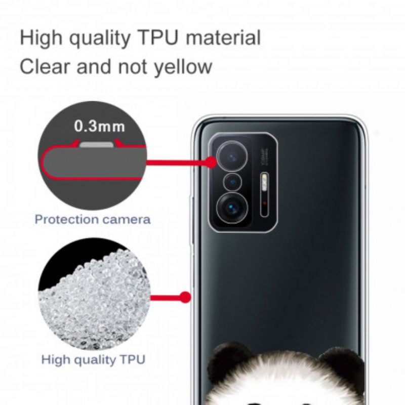 Cover Xiaomi 11T / 11T Pro Panda Senza Soluzione Di Continuità