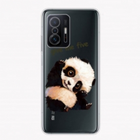 Cover Xiaomi 11T / 11T Pro Panda Senza Soluzione Di Continuità Dammi Cinque