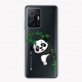 Cover Xiaomi 11T / 11T Pro Panda Senza Soluzione Di Continuità Su Bambù
