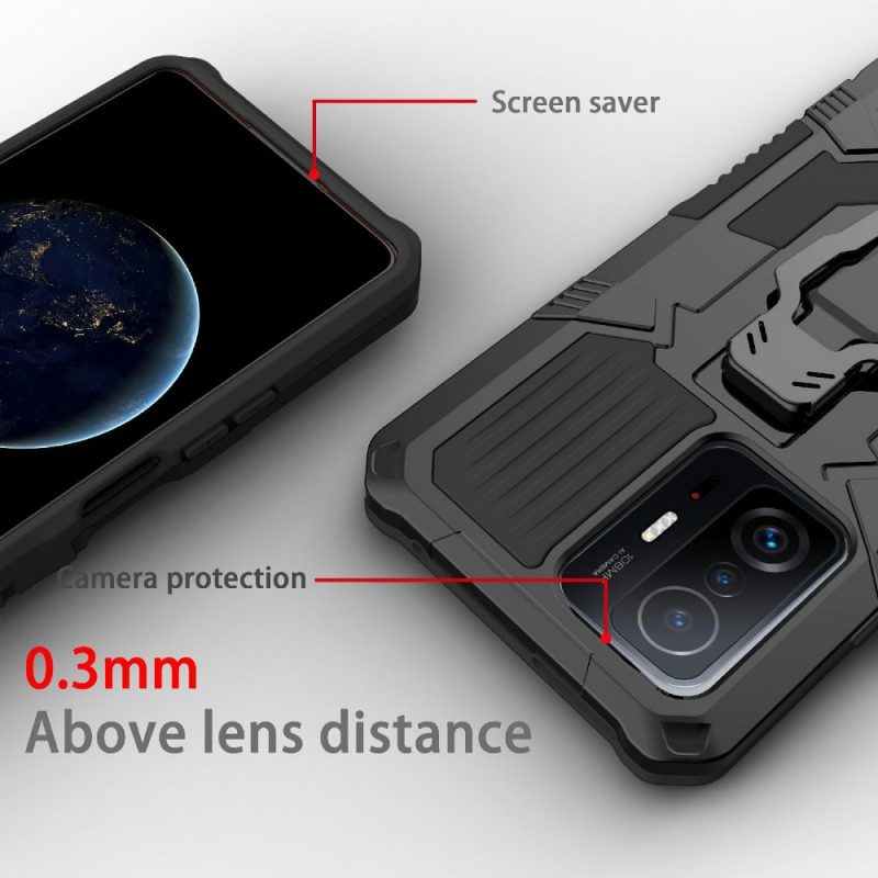 Cover Xiaomi 11T / 11T Pro Robot Con Clip Da Cintura