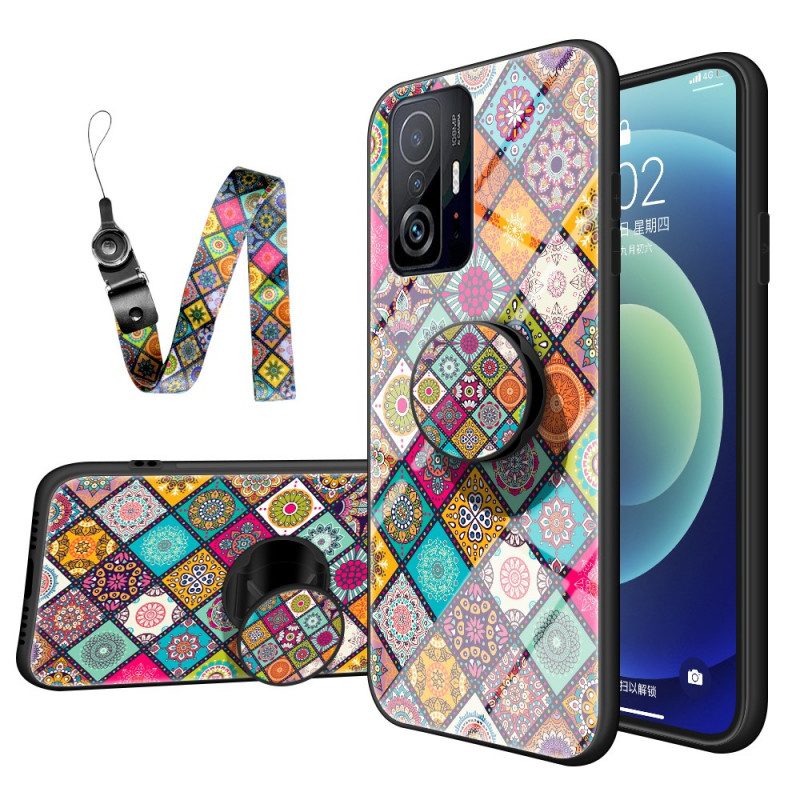 Cover Xiaomi 11T / 11T Pro Supporto Magnetico Patchwork