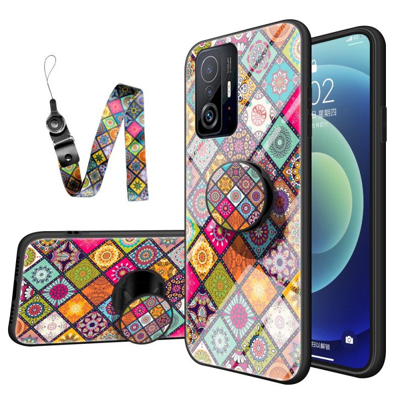 Cover Xiaomi 11T / 11T Pro Supporto Magnetico Patchwork