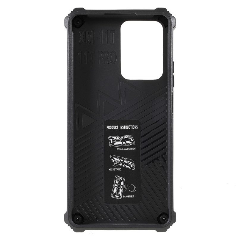 Cover Xiaomi 11T / 11T Pro Supporto Rimovibile Mimetico