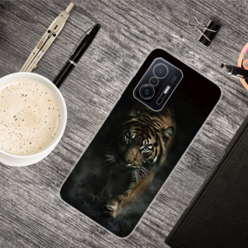 Cover Xiaomi 11T / 11T Pro Tigre Flessibile