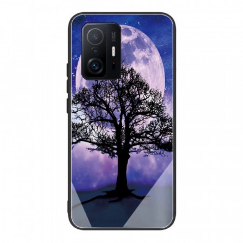 Cover Xiaomi 11T / 11T Pro Vetro Temperato Dell'albero Del Mondo