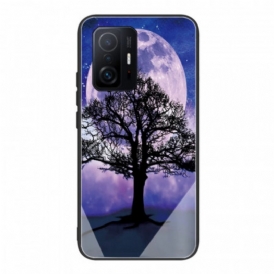 Cover Xiaomi 11T / 11T Pro Vetro Temperato Dell'albero Del Mondo