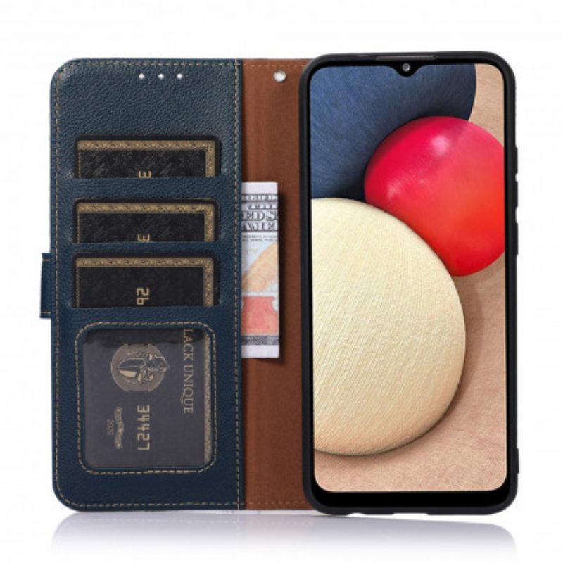 Custodia A Portafoglio Xiaomi 11T / 11T Pro Lychee Style Rfid Khazneh