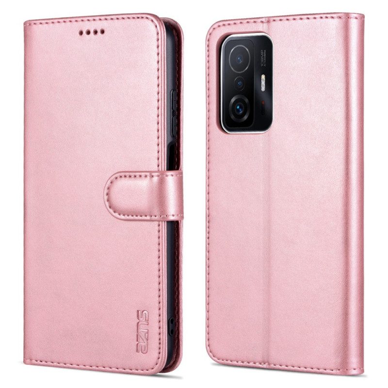 Custodia in pelle Xiaomi 11T / 11T Pro Azns Ecopelle