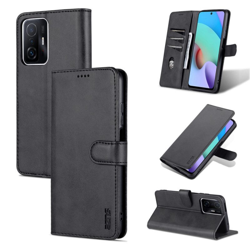 Custodia in pelle Xiaomi 11T / 11T Pro Azns Ecopelle