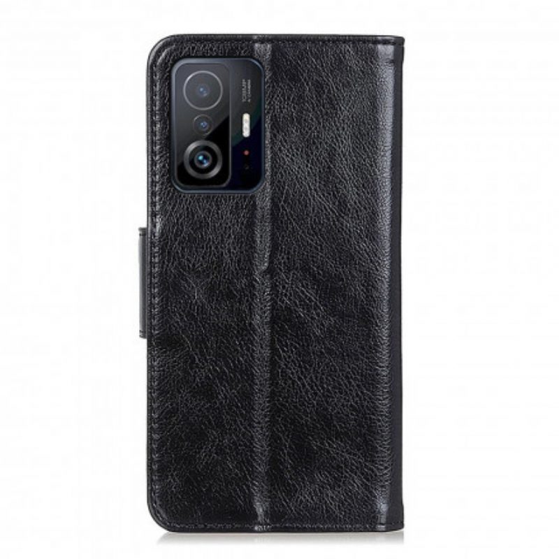 Custodia in pelle Xiaomi 11T / 11T Pro Crosta Di Nappa