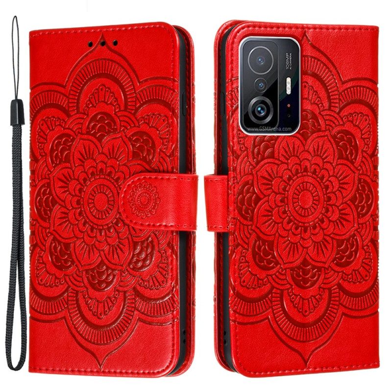 Custodia in pelle Xiaomi 11T / 11T Pro Mandala Completo