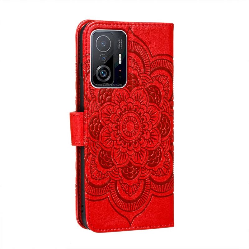 Custodia in pelle Xiaomi 11T / 11T Pro Mandala Completo