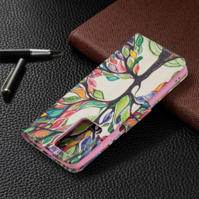 Folio Cover Xiaomi 11T / 11T Pro Albero Colorato