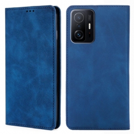 Folio Cover Xiaomi 11T / 11T Pro Custodia in pelle Tocco Di Pelle