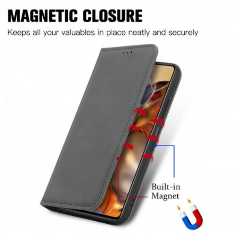 Folio Cover Xiaomi 11T / 11T Pro Custodia in pelle Tocco Di Pelle