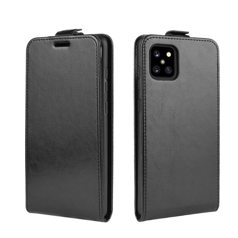 Custodia A Portafoglio Samsung Galaxy Note 10 Lite Folio Cover Effetto Pelle Pieghevole