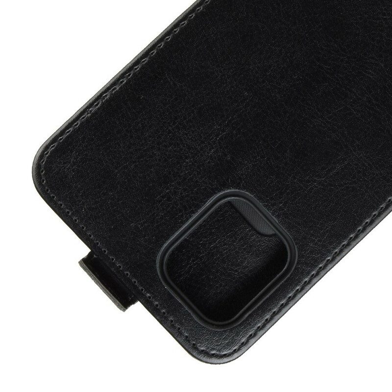 Custodia A Portafoglio Samsung Galaxy Note 10 Lite Folio Cover Effetto Pelle Pieghevole