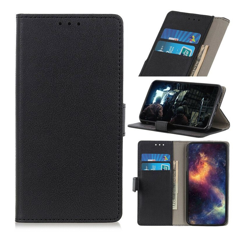 Folio Cover Samsung Galaxy Note 10 Lite Ecopelle Classica