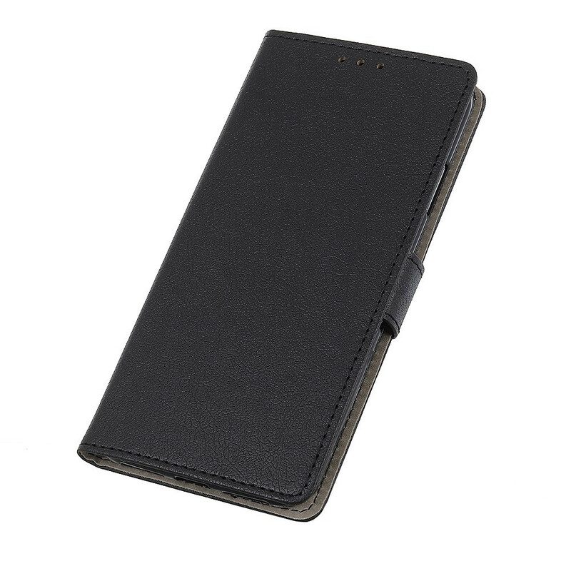 Folio Cover Samsung Galaxy Note 10 Lite Ecopelle Classica