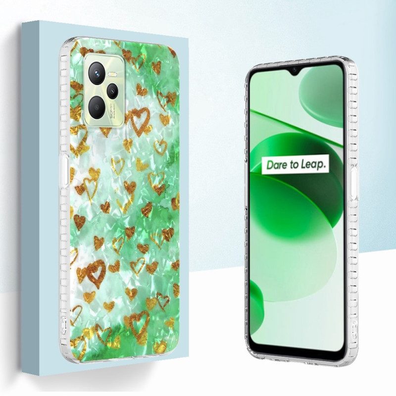 Cover Realme C35 Cuori Alla Moda