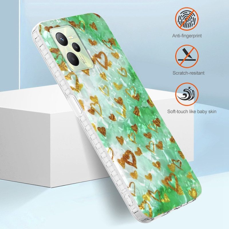 Cover Realme C35 Cuori Alla Moda