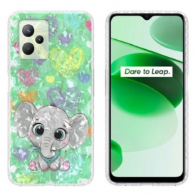 Cover Realme C35 Elegante Elefante