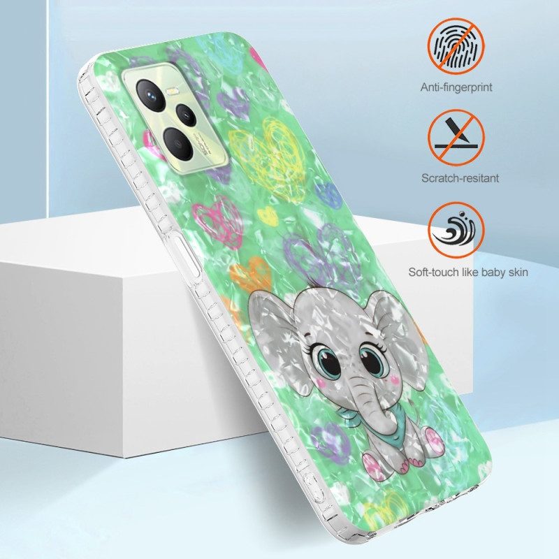 Cover Realme C35 Elegante Elefante