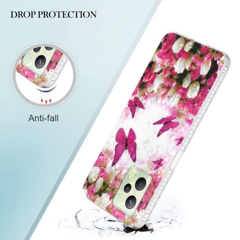 Cover Realme C35 Farfalle Alla Moda