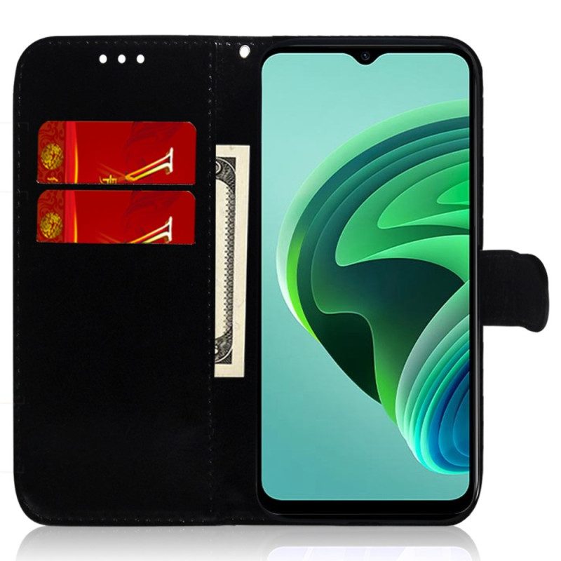 Folio Cover Realme C35 Strappy Stile Discoteca