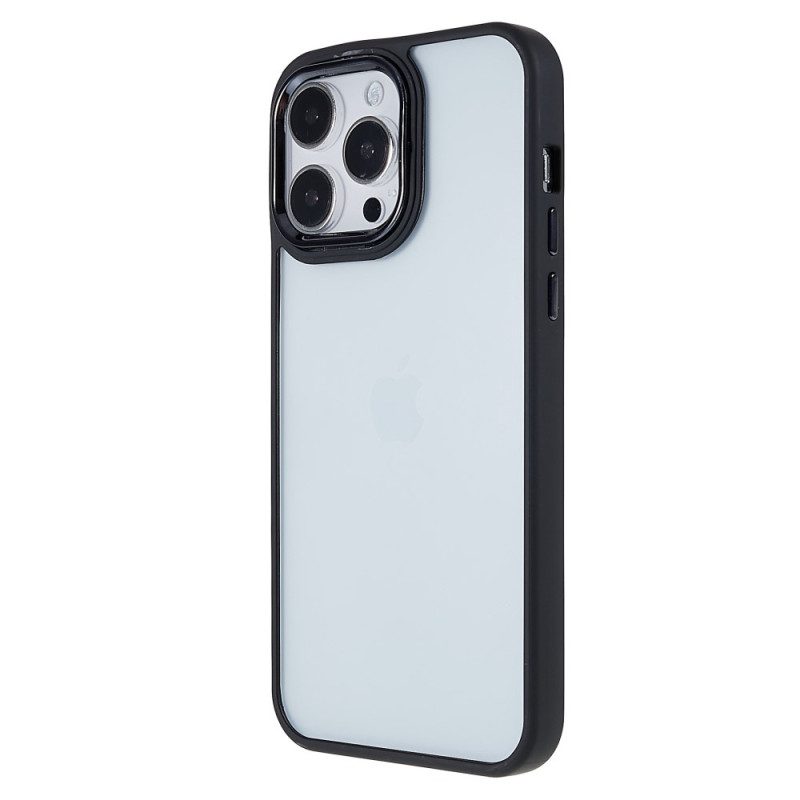 Cover iPhone 14 Pro Bordi Colorati Trasparenti