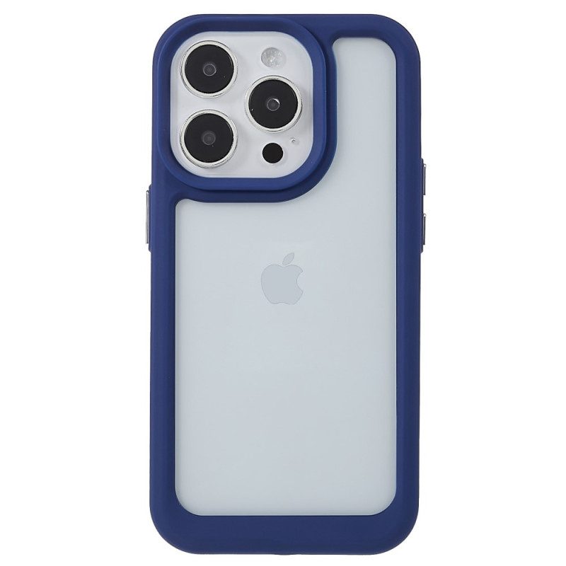 Cover iPhone 14 Pro Bordi In Silicone